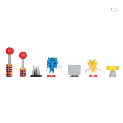 Playset Mini Figuras Sonic Tails Diorama - Candide