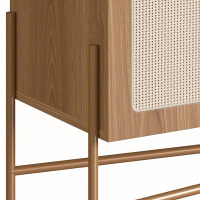 Rack p/Tv 70 Pol Palhinha 28930 Linha Oslo Hanover Artesano