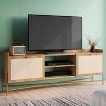 Rack p/Tv 70 Pol Palhinha 28930 Linha Oslo Hanover Artesano