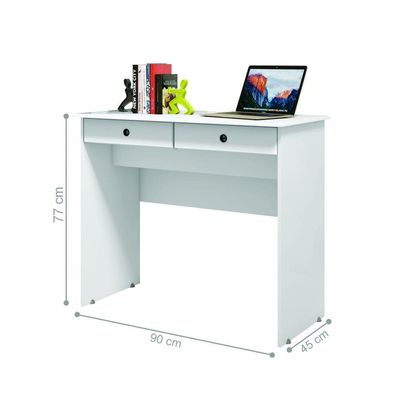 Conjunto De 2 Escrivaninhas Saturno Branco