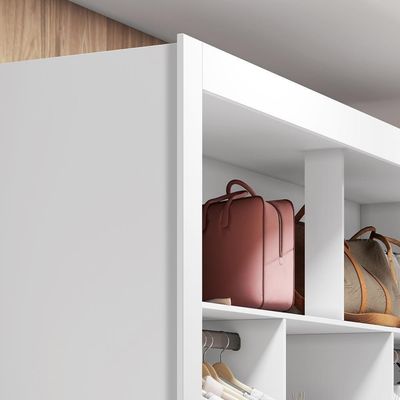 Closet Casal 4 Gavetas Amoudi Móveis Branco