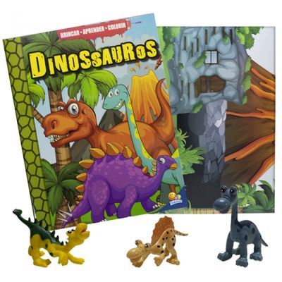 Brincar Aprender Colorir II Dinossauros - Todolivro