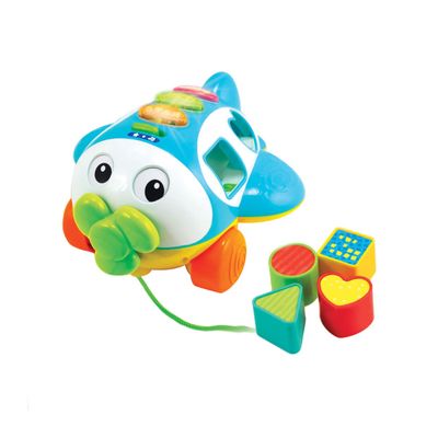 Avião de Atividades com Som e Luz Winfun