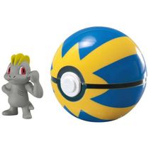 Pokemon Clip E Carry Machop QuickBall - Sunny