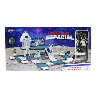 Brinquedo Posto Espacial Completo Com Luz - Toyng