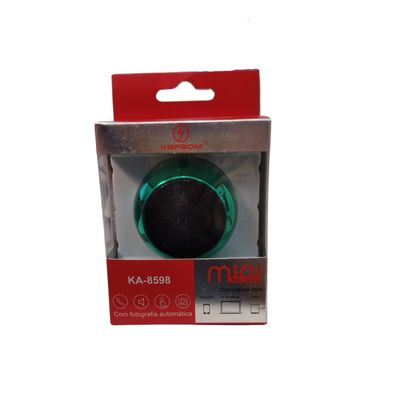Caixinha De Som Bluetooth KA 8598 Média - Kapbom Verde