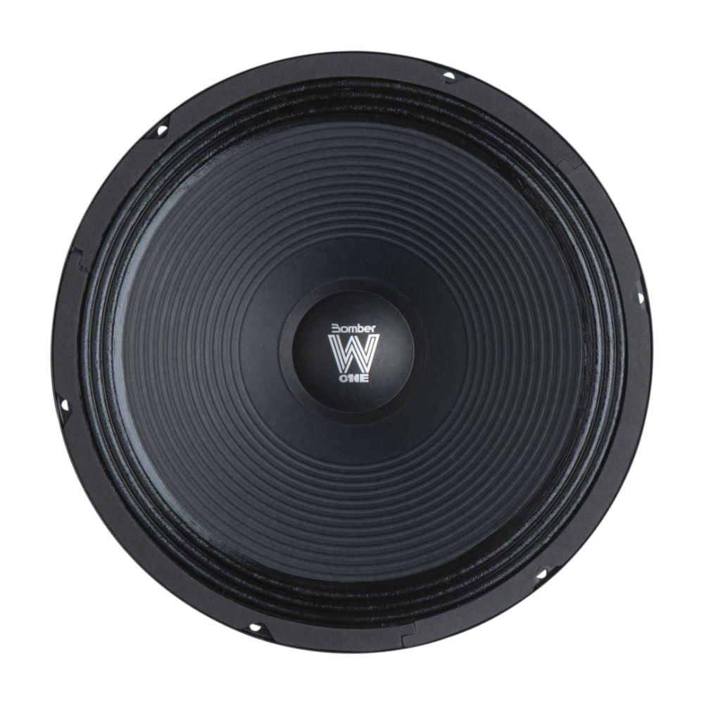 Alto Falante Bomber Woofer W-ONE 12" 200W RMS - 4 OHM