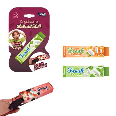 Pegadinha Goma de Mascar Sabor Tangerina - Unik