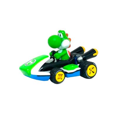 Miniatura Carrinho Mario Kart Fricção 1:43 Yoshi - Carrera