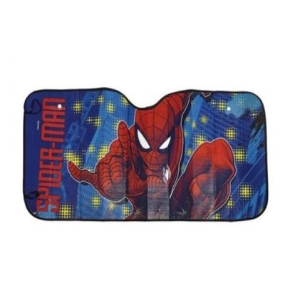 Protetor Solar Automotivo Dobrável Spider Man - Etitoys