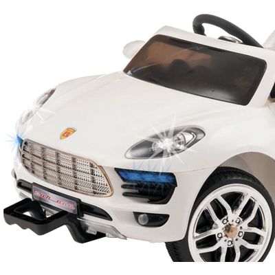 Carro Eletrico Infantil com som Car One PS Branco - Biemme