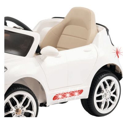 Carro Eletrico Infantil com som Car One PS Branco - Biemme