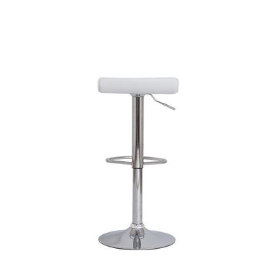 Banqueta Alta Estofada Confortável Belo Horizonte Branco