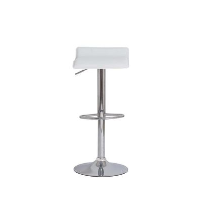 Banqueta Alta Estofada Confortável Belo Horizonte Branco