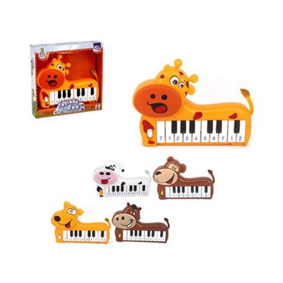 Teclado a Pilha BB Zoo Girafa - Wellmix