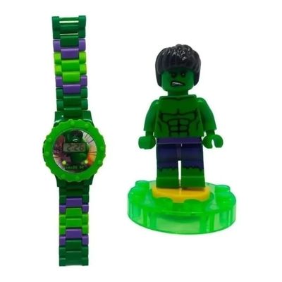 Relógio Digital De Montar Hulk - Ifcat