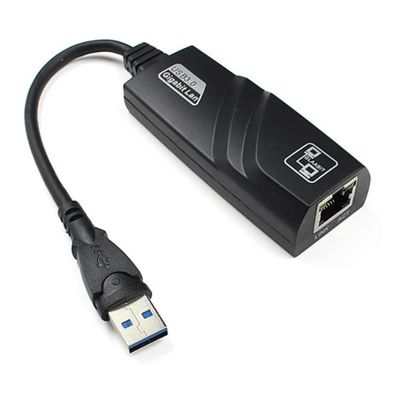 Cabo Adaptador USB 3.0 para Gigabit Ethernet RJ45 (10/100/1000) Mbps