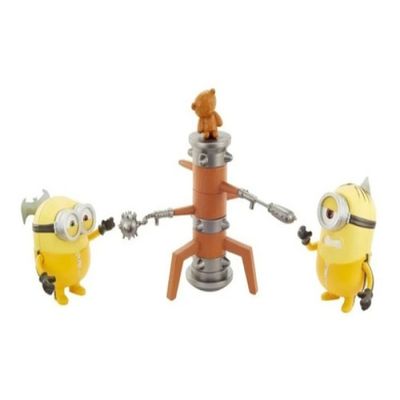 Figura Minions na Guerra Conjunto Aventuras - Mattel