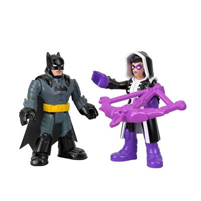 Imaginext Dc Super Friends Batman e Caçadora - Fisher Price