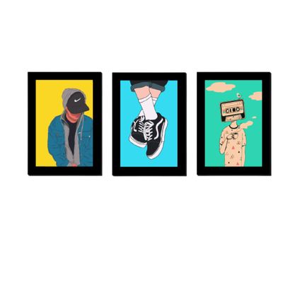 Quadros Placas mdf 6mm quarto infantil  sala 3 un 29x20