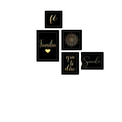 Quadros Placas mdf 6mm sala quarto frases familia 7 un 20x29