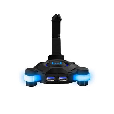 Hub Usb Gamer Warrior Ac293 Com 4 Portas Usb 3.0 E Mouse