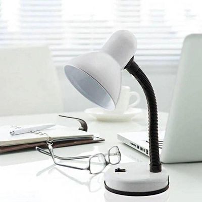 Luminaria De Mesa Articulavel Copa Flexivel Abajur