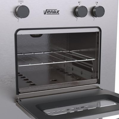 FOGAO A GAS MINI COOK 2 Q INOX GAS GLP
