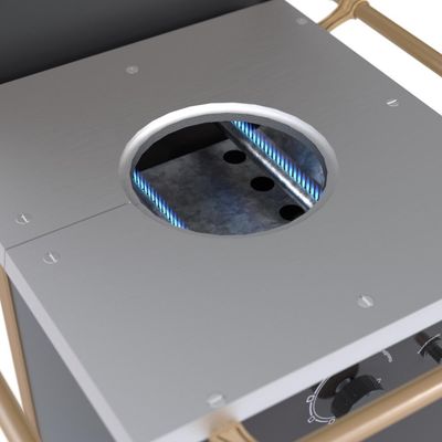 AQUECEDOR A GAS VENAX RENAISSANCE COM TAMPA PRETO GAS GLP