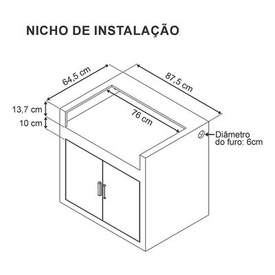 FOGAO INDUSTRIAL FIE 230 GAS GLP