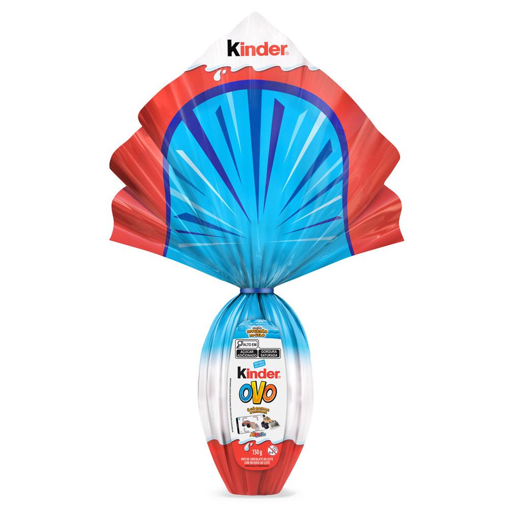 Ovo de Páscoa Infantil Diversão no Gelo Kinder 150g