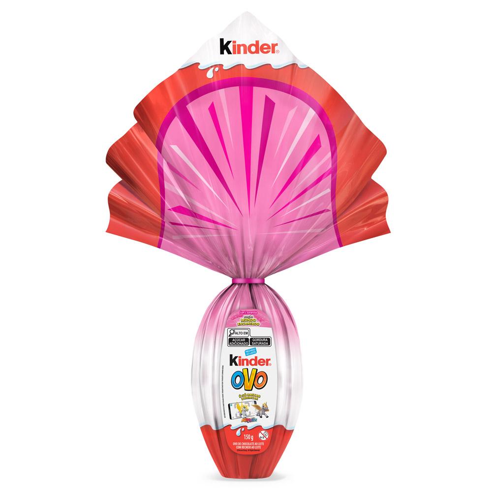 Ovo de Páscoa Infantil Mundo Encantado Kinder 150g