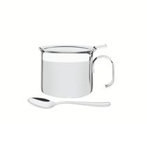 Açucareiro Buena Com Alça E Colher Inox 8cm 350 Ml 64570/500