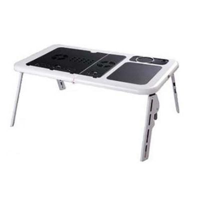 Mesa Para Notebook Com 2 Coolers Portátil Dobrável até 15,4 Polegadas