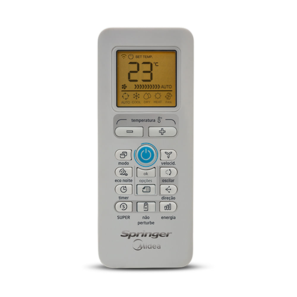 Ar Condicionado Split Hi Wall Springer Midea AirVolution 12000 BTU/h Quente e Frio – 220 Volts