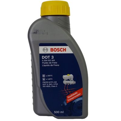Óleo de Freio Dot 3 Bosch 500ml