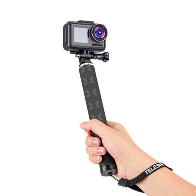 Carregador Triplo Telesin Para Gopro Hero 9 10 Black Branco