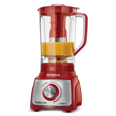 Liquidificador Mondial Turbo Inox 3l L-1100-ri Liquidificador L-1100-ri 220v/60hz . 220