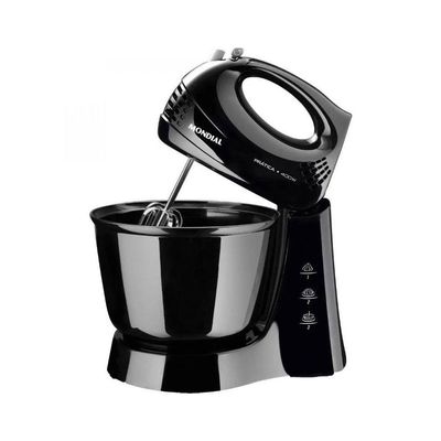 Batedeira Mondial 3 Velocidades 400w B-44 Preto 127v 110