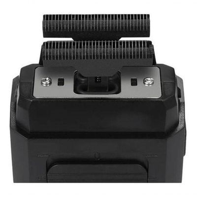 Barbeador Elétrico Shaver Sem Fio Kemei 2 Lâminas Km-1102 Bivolt