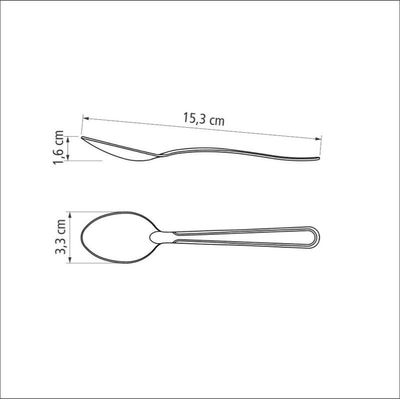 Colher para sobremesa Inox Buzios Tramontina