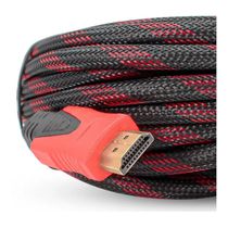 Cabo Hdmi Blindado Com Malha E Filtro Versão 1.4 3d Full Hd 1080 15 Metros