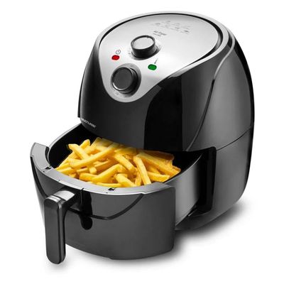 Fritadeira Elétrica CE Multilaser 6,5 Litros Air Fryer Preto 220