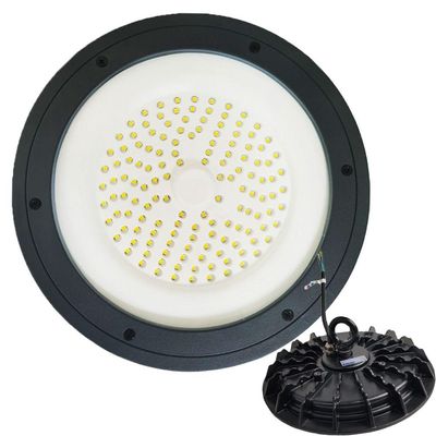Luminaria Ufo Led 100W Highbay 160º Galpao Empresa Industria Bivolt
