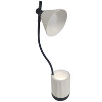 Luminaria de Mesa Led Porta Objetos Articulada 3 Cores