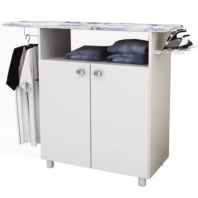Tabua De Passar Roupa 2 Portas Tp3000 Branco Branco