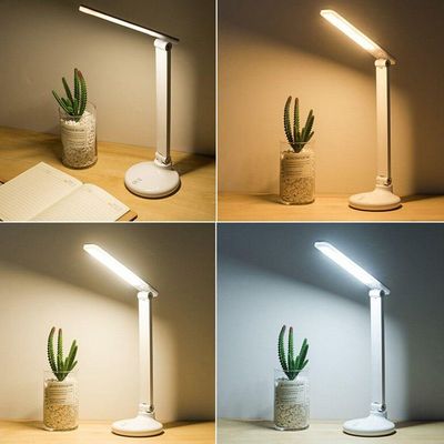Luminaria Mesa Touch Screen 30 Leds 3 Funçoes Recarregavel