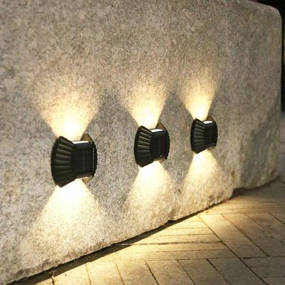 Luminaria Solar Parede Led Spot Balizador Arandela