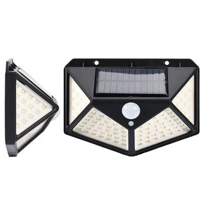 Luminaria Solar 100 Leds 7 Uni Sensor Presença Andarela