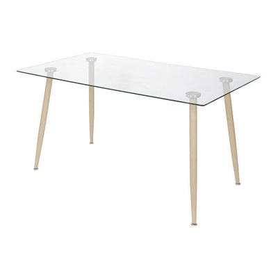 Mesa Taurus Vidro - Madeira